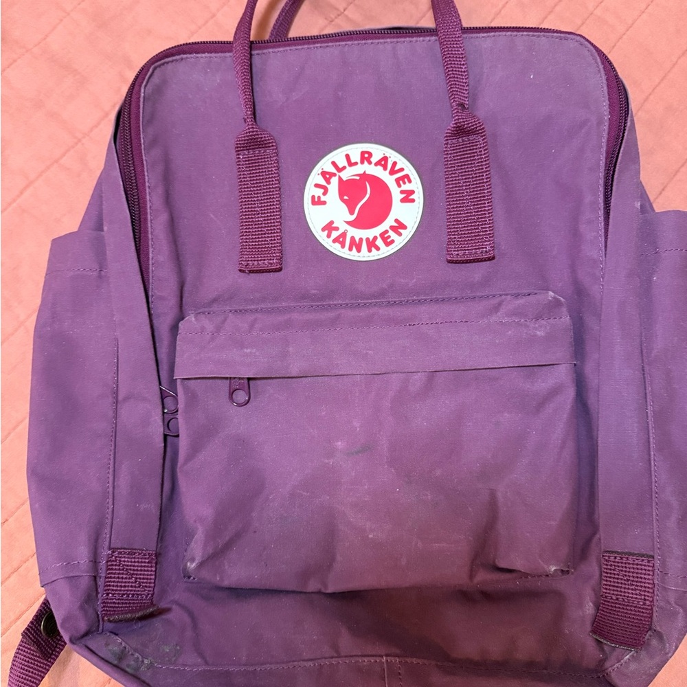Fjallraven Kanken Purple Backpack